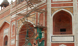 Restoring Main Façade