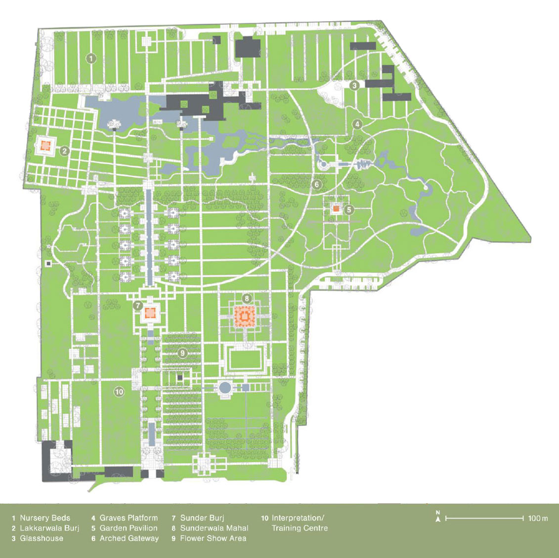 Sundar Nursery Landscape Masterplan